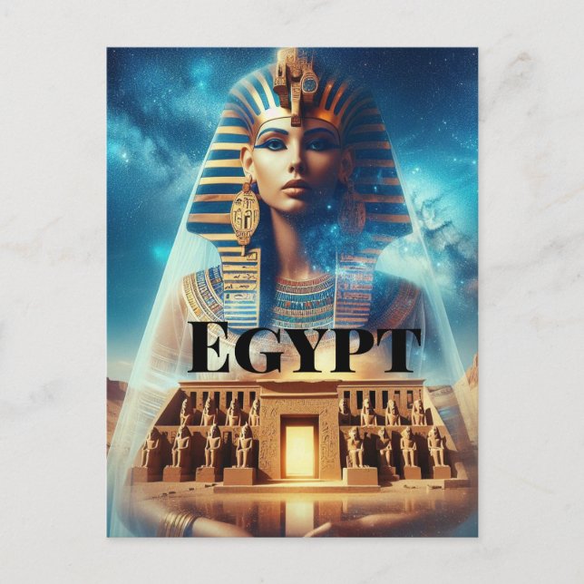 Ägypten Postkarte (Vorderseite)