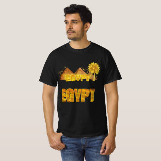 Ägypten Pyramiden & Fußball "Besiegt Argentinien" T-Shirt