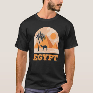 Ägypten Pyramiden Kamel Wüste Tier Kamel T-Shirt