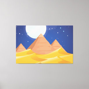 Ägypten Pyramiden Leinwanddruck