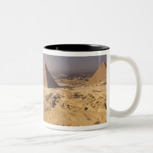 Ägypten, Pyramiden von Giza, Khafre, Khufu, Menkau Zweifarbige Tasse