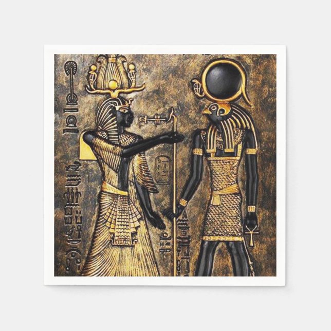 Ägypten Ra Sun King Paper Napkins Serviette (Vorderseite)