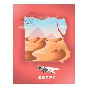Ägypten-Reiseplakat Fotodruck