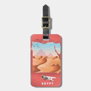 Ägypten-Reiseplakat Gepäckanhänger