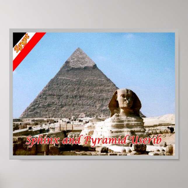 Ägypten - Rotes Meer - Die Große Sphinx - Poster (Vorne)