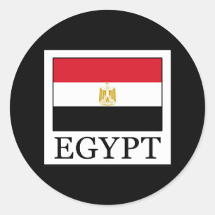 Ägypten Runder Aufkleber