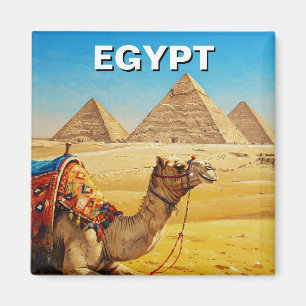 Ägypten Sphinx Pyramiden von Gizeh Camel Magnet