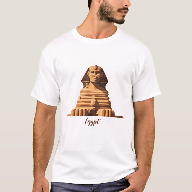 Ägypten Sphinx T-Shirt (Vorderseite)