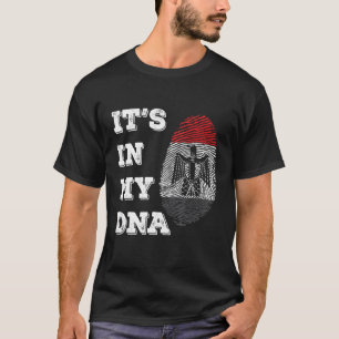 Ägypten Stolze ägyptische Flagge Staatsflagge Dna- T-Shirt