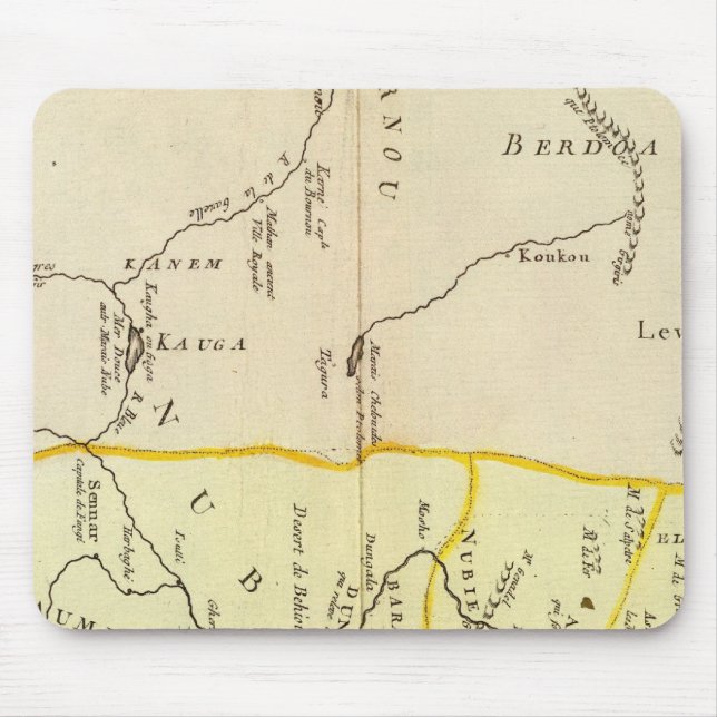 Ägypten, Sudan Mousepad (Vorne)