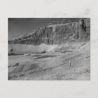 Ägypten. Tempel von Deir El Bahre um 1936 Postkarte