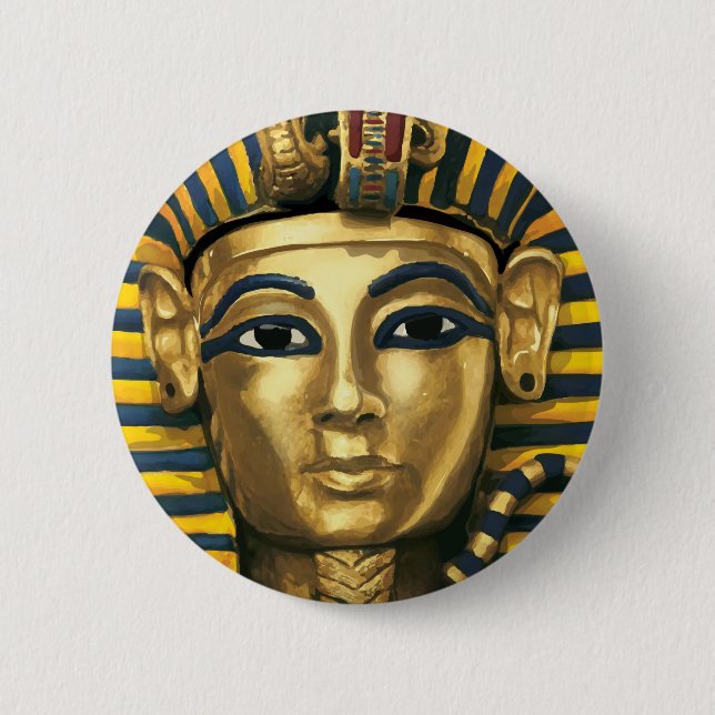Ägypten -Tutanchamun Button (Vorderseite)