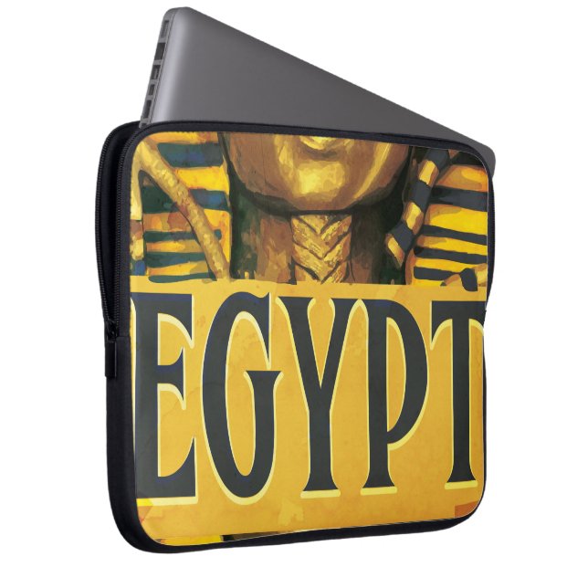 Ägypten - Tutankhamun Laptopschutzhülle (Vorne Rechts)