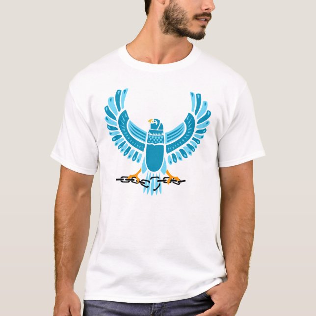 Ägypten-Twitteradler T-Shirt (Vorderseite)