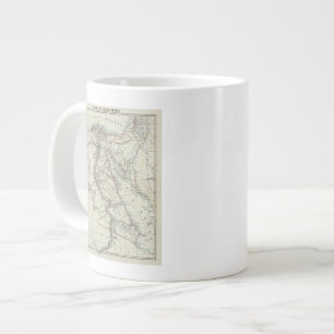 Ägypten und Saudi-Arabien Jumbo-Tasse