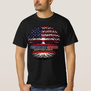 Ägypten - USA USA USA Vereinigte Staaten Tree T-Shirt
