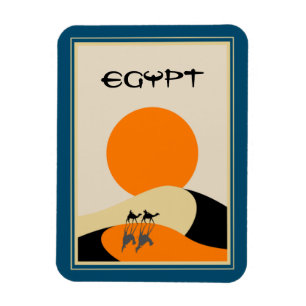 Ägypten Vintage Reise Magnet