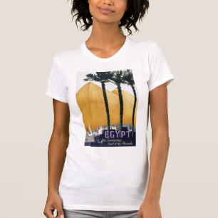 Ägypten Vintage-Reiseplakat Restauriert T-Shirt