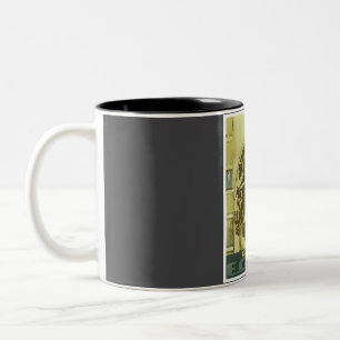 Ägypten Vintage Travel Zweifarbige Tasse