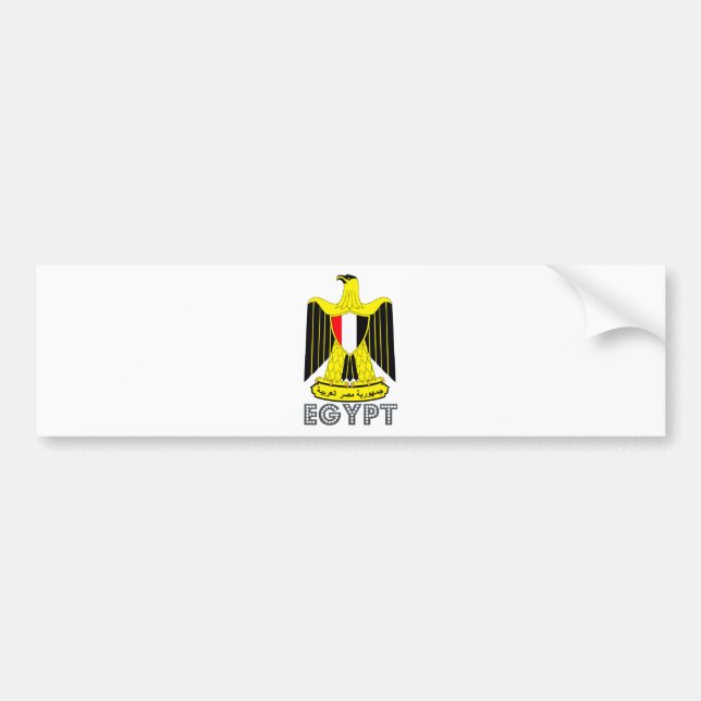Ägypten-Wappen Autoaufkleber (Vorne)