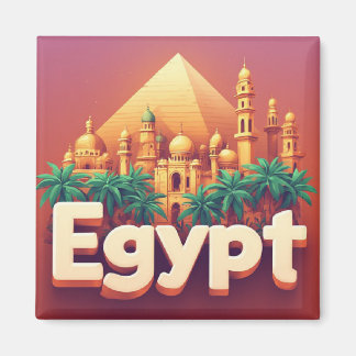 Ägypten Weltreisender Magnet