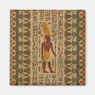 Ägypter Amun Ra - Amun bezüglich der Verzierung Magnet