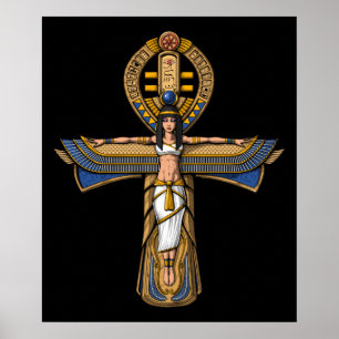 Ägypter Ankh Poster