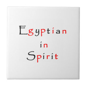 Ägypter in Spirituosen Fliese