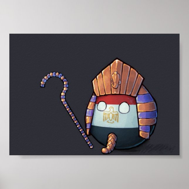 Ägypter Landball Poster (Vorne)