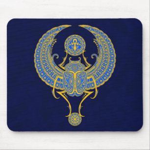 Ägypter Winged Scarabäus Mousepad