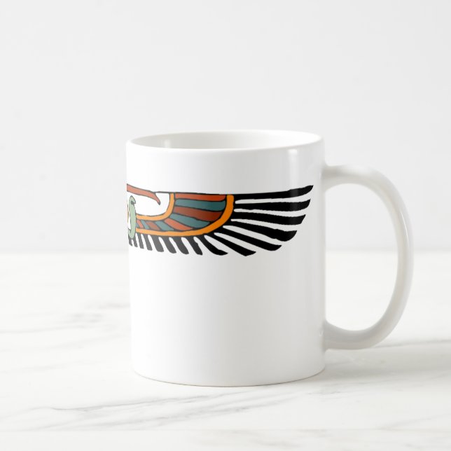 Ägypter Winged Scheibe Kaffeetasse (Rechts)