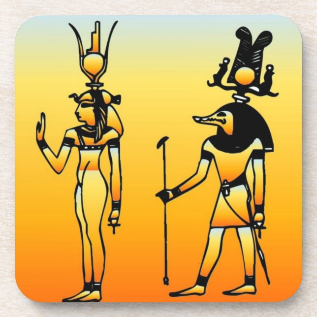 ägyptisch getränkeuntersetzer (Vorderseite)