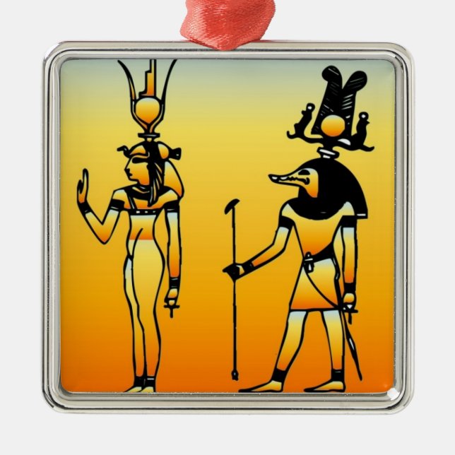 ägyptisch silbernes ornament (Vorne)