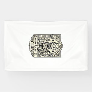 Ägyptische Antike Katze Lustige Katze Grafik - Ägy Banner
