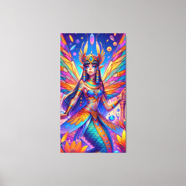 Ägyptische Fairy Leinwanddruck (Vorderseite)