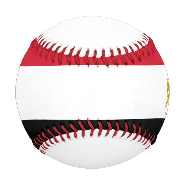 Ägyptische Flagge Baseball (Vorderseite)