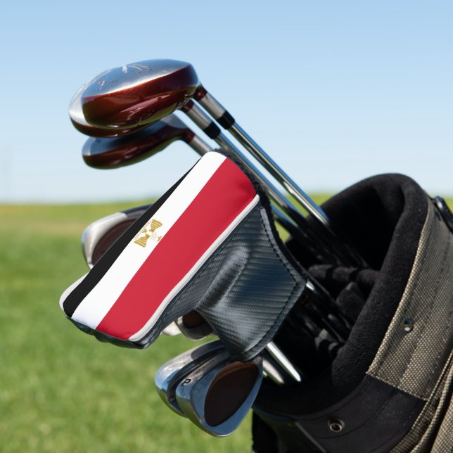 Ägyptische Flagge Golf Headcover (In Situ)