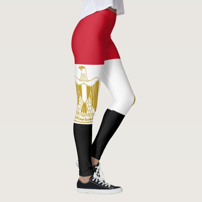 Ägyptische Flagge Leggings (Rechts)