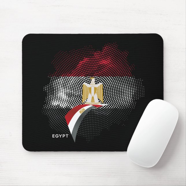 Ägyptische Flagge Mousepad (Mit Mouse)