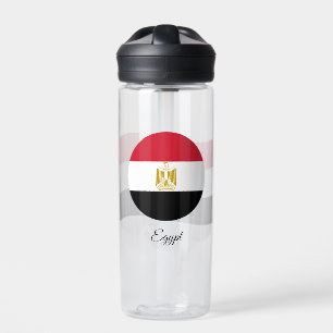 Ägyptische Flagge, Patriotisches Ägypten Trinkflasche