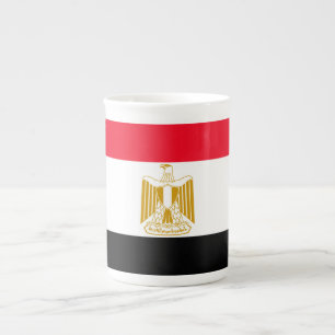 ägyptische Flagge Prozellantasse