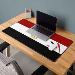 ägyptische Flagge Schreibtischunterlage