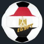 Ägyptische Flagge / Sport Fußball<br><div class="desc">Fußball-Ball: Ägyptische und ägyptische Flagge Fußball personalisierter Name - Liebe mein Land,  Lieblings-Team,  Park-Champions,  Patrioten / Sportfans</div>