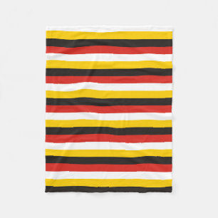 Ägyptische Flagge Streifen Ländermuster Symbol sch Fleecedecke