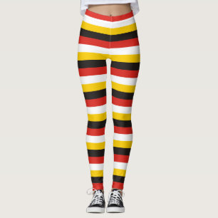 Ägyptische Flagge Streifen Ländermuster Symbol sch Leggings