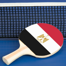 Ägyptische Flagge Tischtennis Schläger