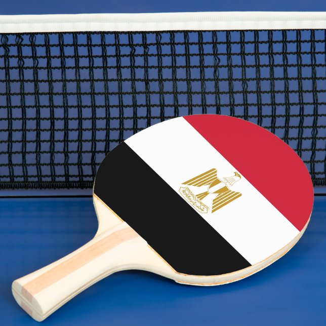 Ägyptische Flagge Tischtennis Schläger (InSitu)