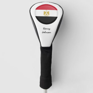 Ägyptische Flagge und Mit Monogramm Golfplätze Golf Headcover
