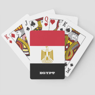 Ägyptische Flaggenspiele, Ägypten Karten spielen Spielkarten