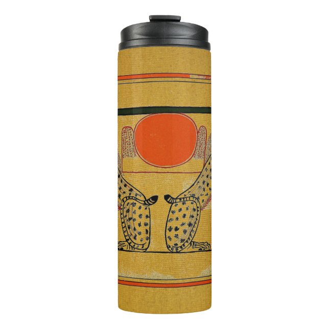 Ägyptische Götter Thermosbecher (Vorderseite)